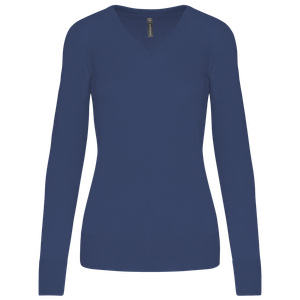 Ladies' V-Neck Jumper, miniatyr 2